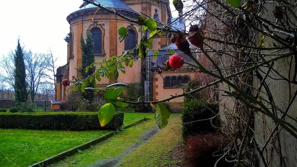 La chapelle Saint-Charles Borromée, vue depuis l